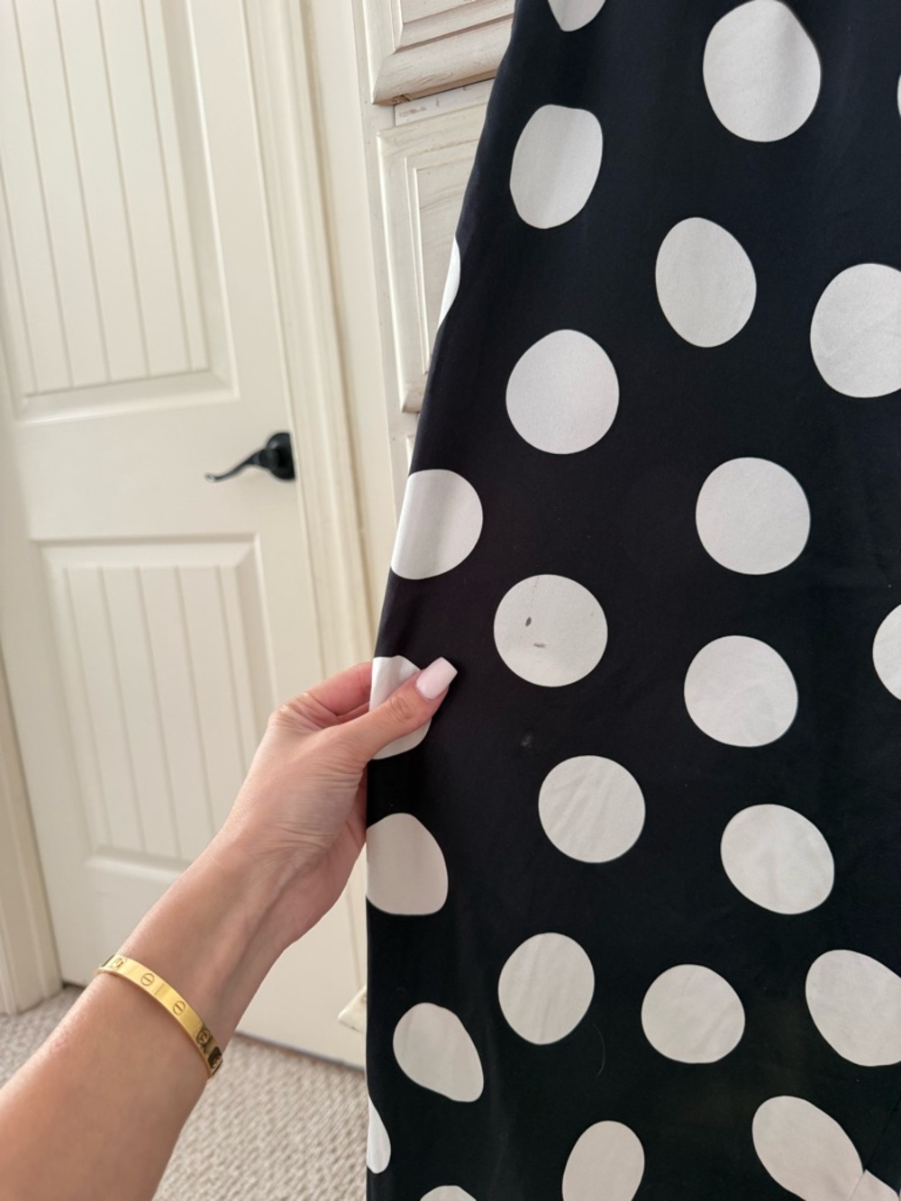 Victoria’s Secret Black Polka Dot Satin Pajama Set - Picture 10 of 10